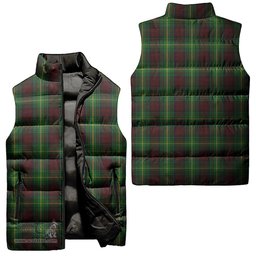 Scottish Martin Tartan Tartan Puffer Vest, Tartan Plaid Sleeveless Down Jacket Scottish Plaid Tartan Plaid - ScotsTee - scotstee.com