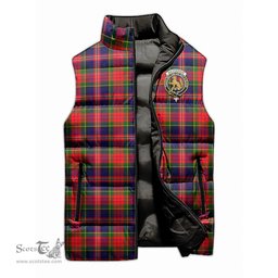 Scottish MacPherson Modern Clan Tartan Puffer Vest, Family Crest Plaid Sleeveless Down Jacket Scottish Plaid Tartan Plaid - ScotsTee - scotstee.com