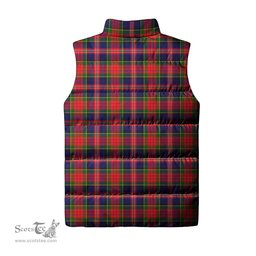 Scottish MacPherson Modern Clan Tartan Puffer Vest, Family Crest Plaid Sleeveless Down Jacket Scottish Plaid Tartan Plaid - ScotsTee - scotstee.com