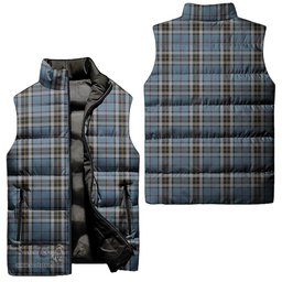 Scottish MacTavish Dress Tartan Tartan Puffer Vest, Tartan Plaid Sleeveless Down Jacket Scottish Plaid Tartan Plaid - ScotsTee - scotstee.com