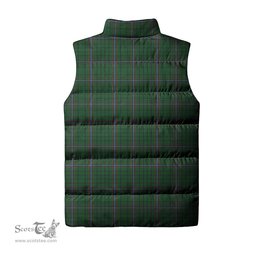 Scottish MacRae Clan Tartan Puffer Vest, Family Crest Plaid Sleeveless Down Jacket Scottish Plaid Tartan Plaid - ScotsTee - scotstee.com