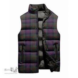 Scottish MacDonald of Clan Ranald Tartan Tartan Puffer Vest, Tartan Plaid Sleeveless Down Jacket Scottish Plaid Tartan Plaid - ScotsTee - scotstee.com