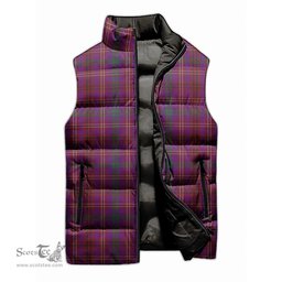 Scottish McCall (Caithness) Tartan Tartan Puffer Vest, Tartan Plaid Sleeveless Down Jacket Scottish Plaid Tartan Plaid - ScotsTee - scotstee.com