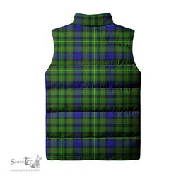 Scottish Rollo Modern Tartan Tartan Puffer Vest, Tartan Plaid Sleeveless Down Jacket Scottish Plaid Tartan Plaid - ScotsTee - scotstee.com