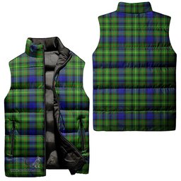Scottish Rollo Modern Tartan Tartan Puffer Vest, Tartan Plaid Sleeveless Down Jacket Scottish Plaid Tartan Plaid - ScotsTee - scotstee.com