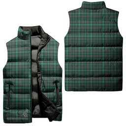 Scottish Ross Hunting Modern Tartan Tartan Puffer Vest, Tartan Plaid Sleeveless Down Jacket Scottish Plaid Tartan Plaid - ScotsTee - scotstee.com
