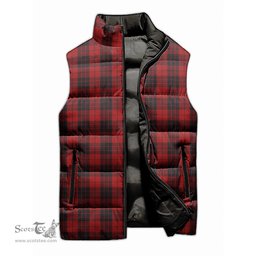 Scottish MacLeod of Raasay Highland Tartan Tartan Puffer Vest, Tartan Plaid Sleeveless Down Jacket Scottish Plaid Tartan Plaid - ScotsTee - scotstee.com