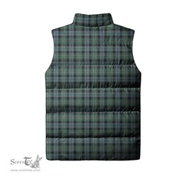Scottish Melville Tartan Tartan Puffer Vest, Tartan Plaid Sleeveless Down Jacket Scottish Plaid Tartan Plaid - ScotsTee - scotstee.com