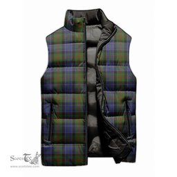 Scottish McFadzen #03 Tartan Tartan Puffer Vest, Tartan Plaid Sleeveless Down Jacket Scottish Plaid Tartan Plaid - ScotsTee - scotstee.com