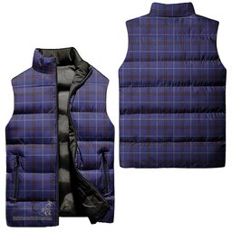 Scottish McCallie Tartan Tartan Puffer Vest, Tartan Plaid Sleeveless Down Jacket Scottish Plaid Tartan Plaid - ScotsTee - scotstee.com