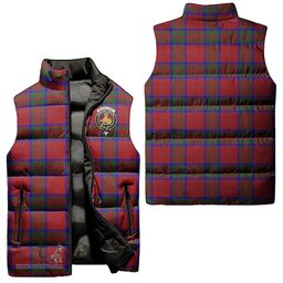 Scottish MacGillivray Clan Tartan Puffer Vest, Family Crest Plaid Sleeveless Down Jacket Scottish Plaid Tartan Plaid - ScotsTee - scotstee.com