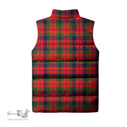 Scottish MacNaughton Modern Clan Tartan Puffer Vest, Family Crest Plaid Sleeveless Down Jacket Scottish Plaid Tartan Plaid - ScotsTee - scotstee.com