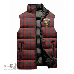 Scottish Nicolson Clan Tartan Puffer Vest, Family Crest Plaid Sleeveless Down Jacket Scottish Plaid Tartan Plaid - ScotsTee - scotstee.com