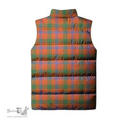 Scottish Ross Ancient Clan Tartan Puffer Vest, Family Crest Plaid Sleeveless Down Jacket Scottish Plaid Tartan Plaid - ScotsTee - scotstee.com