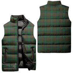 Scottish Shaw of Tordarroch Green Hunting Tartan Tartan Puffer Vest, Tartan Plaid Sleeveless Down Jacket Scottish Plaid Tartan Plaid - ScotsTee - scotstee.com