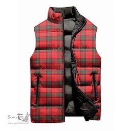 Scottish Seton Modern Tartan Tartan Puffer Vest, Tartan Plaid Sleeveless Down Jacket Scottish Plaid Tartan Plaid - ScotsTee - scotstee.com
