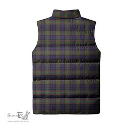 Scottish MacLellan Clan Tartan Puffer Vest, Family Crest Plaid Sleeveless Down Jacket Scottish Plaid Tartan Plaid - ScotsTee - scotstee.com
