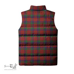 Scottish Robertson Tartan Tartan Puffer Vest, Tartan Plaid Sleeveless Down Jacket Scottish Plaid Tartan Plaid - ScotsTee - scotstee.com