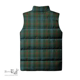 Scottish Ross Hunting Tartan Tartan Puffer Vest, Tartan Plaid Sleeveless Down Jacket Scottish Plaid Tartan Plaid - ScotsTee - scotstee.com