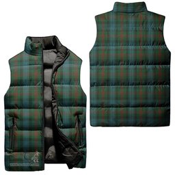 Scottish Ross Hunting Tartan Tartan Puffer Vest, Tartan Plaid Sleeveless Down Jacket Scottish Plaid Tartan Plaid - ScotsTee - scotstee.com