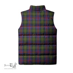 Scottish MacLennan Clan Tartan Puffer Vest, Family Crest Plaid Sleeveless Down Jacket Scottish Plaid Tartan Plaid - ScotsTee - scotstee.com
