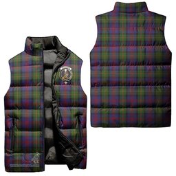 Scottish MacLennan Clan Tartan Puffer Vest, Family Crest Plaid Sleeveless Down Jacket Scottish Plaid Tartan Plaid - ScotsTee - scotstee.com