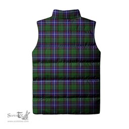 Scottish Russell Modern Tartan Tartan Puffer Vest, Tartan Plaid Sleeveless Down Jacket Scottish Plaid Tartan Plaid - ScotsTee - scotstee.com