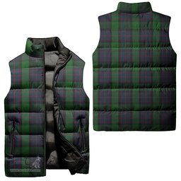 Scottish MacWilliam Tartan Tartan Puffer Vest, Tartan Plaid Sleeveless Down Jacket Scottish Plaid Tartan Plaid - ScotsTee - scotstee.com