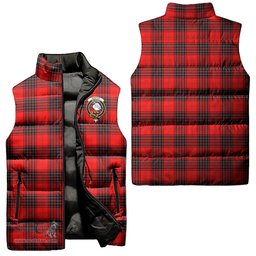Scottish Wemyss Modern Clan Tartan Puffer Vest, Family Crest Plaid Sleeveless Down Jacket Scottish Plaid Tartan Plaid - ScotsTee - scotstee.com