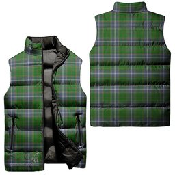 Scottish Pringle Tartan Tartan Puffer Vest, Tartan Plaid Sleeveless Down Jacket Scottish Plaid Tartan Plaid - ScotsTee - scotstee.com