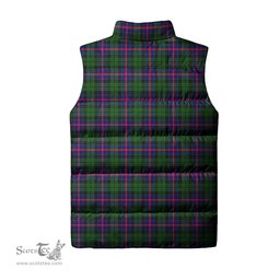 Scottish Morrison Modern Clan Tartan Puffer Vest, Family Crest Plaid Sleeveless Down Jacket Scottish Plaid Tartan Plaid - ScotsTee - scotstee.com