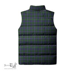 Scottish Robertson Hunting Tartan Tartan Puffer Vest, Tartan Plaid Sleeveless Down Jacket Scottish Plaid Tartan Plaid - ScotsTee - scotstee.com