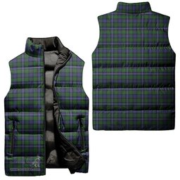 Scottish Robertson Hunting Tartan Tartan Puffer Vest, Tartan Plaid Sleeveless Down Jacket Scottish Plaid Tartan Plaid - ScotsTee - scotstee.com