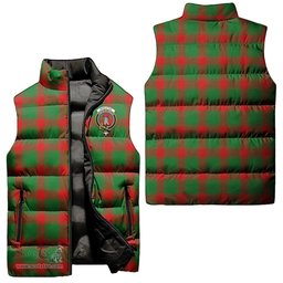 Scottish Middleton Modern Clan Tartan Puffer Vest, Family Crest Plaid Sleeveless Down Jacket Scottish Plaid Tartan Plaid - ScotsTee - scotstee.com