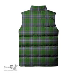 Scottish Pringle Clan Tartan Puffer Vest, Family Crest Plaid Sleeveless Down Jacket Scottish Plaid Tartan Plaid - ScotsTee - scotstee.com