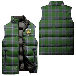 Scottish Pringle Clan Tartan Puffer Vest, Family Crest Plaid Sleeveless Down Jacket Scottish Plaid Tartan Plaid - ScotsTee - scotstee.com