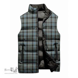 Scottish Ogilvie (Ogilvy) Hunting Tartan Tartan Puffer Vest, Tartan Plaid Sleeveless Down Jacket Scottish Plaid Tartan Plaid - ScotsTee - scotstee.com