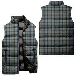 Scottish Ogilvie (Ogilvy) Hunting Tartan Tartan Puffer Vest, Tartan Plaid Sleeveless Down Jacket Scottish Plaid Tartan Plaid - ScotsTee - scotstee.com