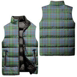 Scottish Whitelaw Tartan Tartan Puffer Vest, Tartan Plaid Sleeveless Down Jacket Scottish Plaid Tartan Plaid - ScotsTee - scotstee.com