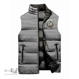 Scottish Shepherd Clan Tartan Puffer Vest, Family Crest Plaid Sleeveless Down Jacket Scottish Plaid Tartan Plaid - ScotsTee - scotstee.com