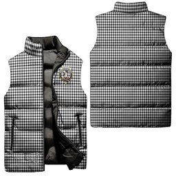 Scottish Shepherd Clan Tartan Puffer Vest, Family Crest Plaid Sleeveless Down Jacket Scottish Plaid Tartan Plaid - ScotsTee - scotstee.com