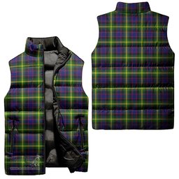 Scottish Watson Modern Tartan Tartan Puffer Vest, Tartan Plaid Sleeveless Down Jacket Scottish Plaid Tartan Plaid - ScotsTee - scotstee.com