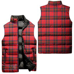 Scottish MacGillivray Modern Tartan Tartan Puffer Vest, Tartan Plaid Sleeveless Down Jacket Scottish Plaid Tartan Plaid - ScotsTee - scotstee.com