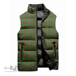 Scottish MacKinnon Hunting Modern Tartan Tartan Puffer Vest, Tartan Plaid Sleeveless Down Jacket Scottish Plaid Tartan Plaid - ScotsTee - scotstee.com