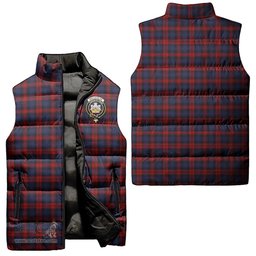 Scottish MacLachlan Clan Tartan Puffer Vest, Family Crest Plaid Sleeveless Down Jacket Scottish Plaid Tartan Plaid - ScotsTee - scotstee.com