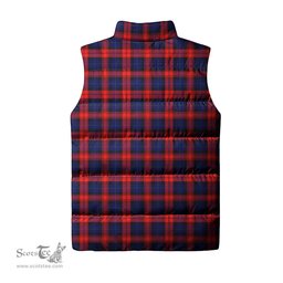 Scottish MacLachlan Modern Clan Tartan Puffer Vest, Family Crest Plaid Sleeveless Down Jacket Scottish Plaid Tartan Plaid - ScotsTee - scotstee.com