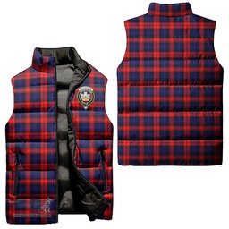 Scottish MacLachlan Modern Clan Tartan Puffer Vest, Family Crest Plaid Sleeveless Down Jacket Scottish Plaid Tartan Plaid - ScotsTee - scotstee.com