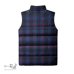 Scottish McCoy Blue Tartan Tartan Puffer Vest, Tartan Plaid Sleeveless Down Jacket Scottish Plaid Tartan Plaid - ScotsTee - scotstee.com