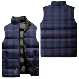 Scottish McCoy Blue Tartan Tartan Puffer Vest, Tartan Plaid Sleeveless Down Jacket Scottish Plaid Tartan Plaid - ScotsTee - scotstee.com