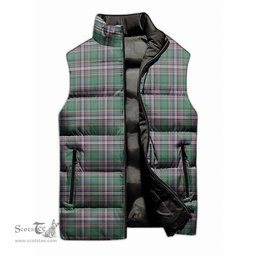 Scottish MacFarlane Hunting Ancient Tartan Tartan Puffer Vest, Tartan Plaid Sleeveless Down Jacket Scottish Plaid Tartan Plaid - ScotsTee - scotstee.com